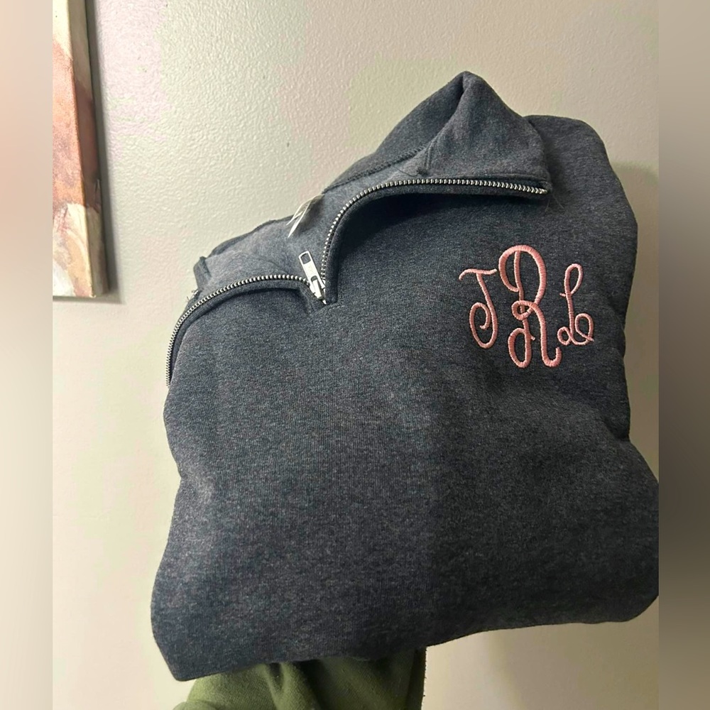 Custom Embroidery and Monogram in house